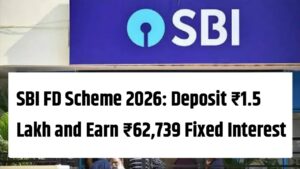 SBI FD Scheme 2026: Deposit ₹1.5 Lakh and Earn ₹62,739 Fixed Interest