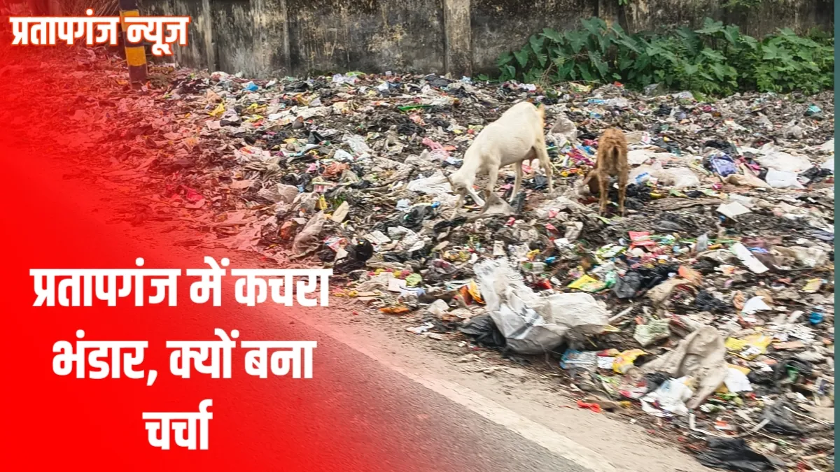 Pratapganj bajar saaf Safai